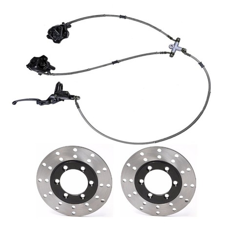 Hydraulic hand twin - twin, brake