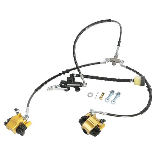 Front twin disc brake - brake, caliper