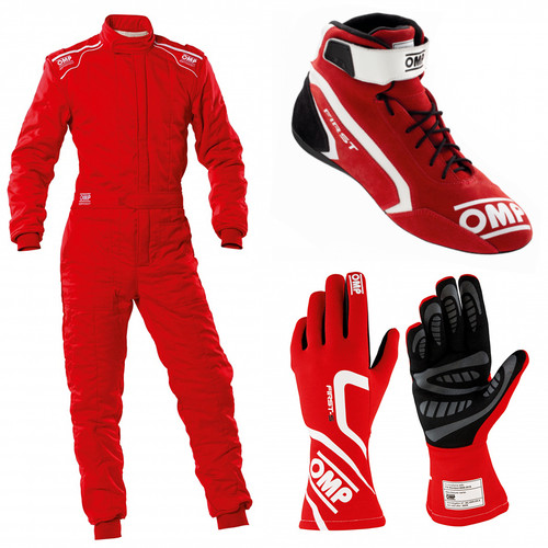 Embroidered kart race suit - go,