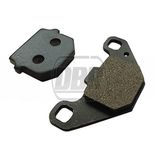 Rear brake pads set pair - rear, back